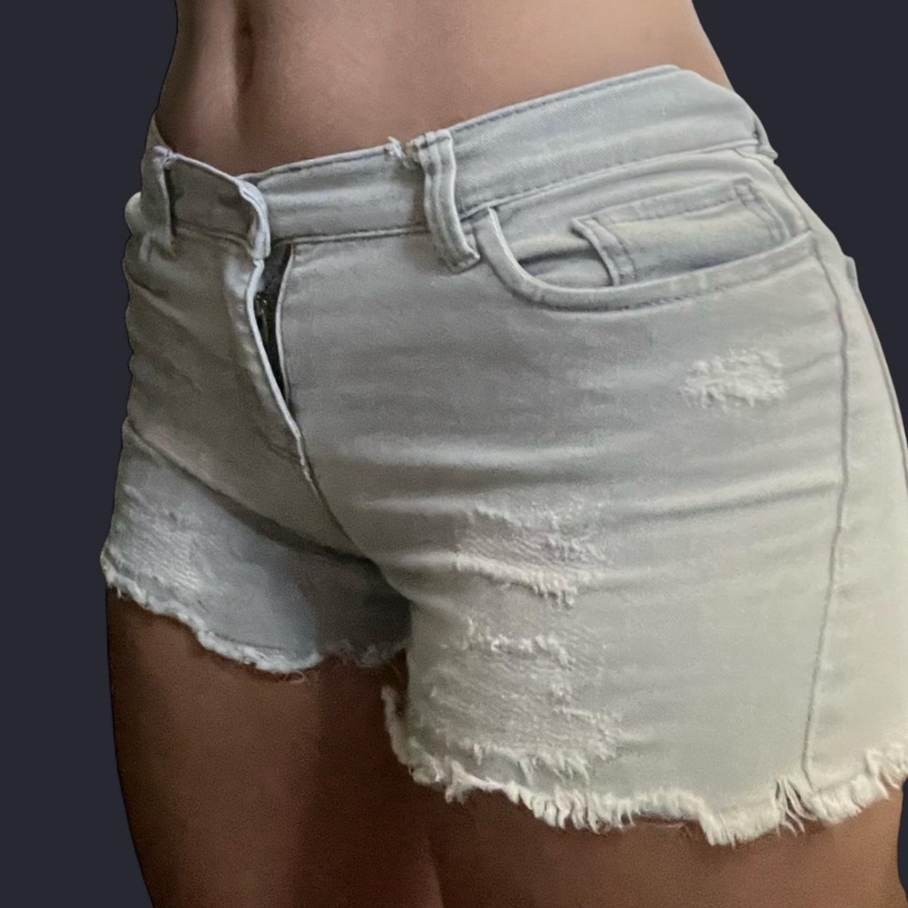 OshKosh B'gosh Light Gray Jean Shorts